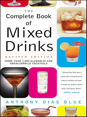 cover image of The Complete Book of Mixed Drinks